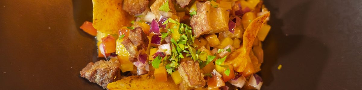 Barcelona healthy food: crispy porketa with 70% less fat at ComePorketa Eixample